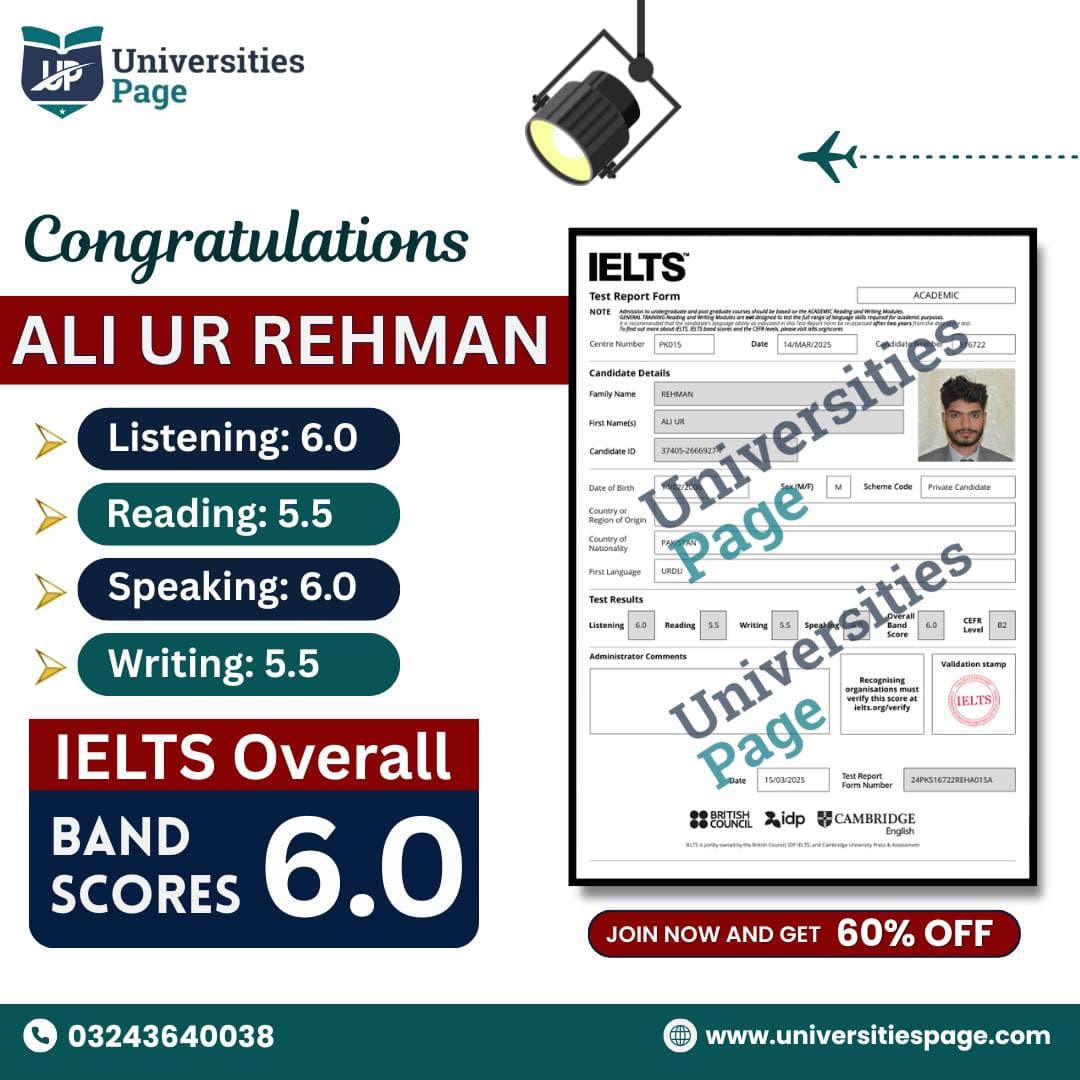 TOP IELTS TRAINING RESULT BY UNIVERSITIES PAGE