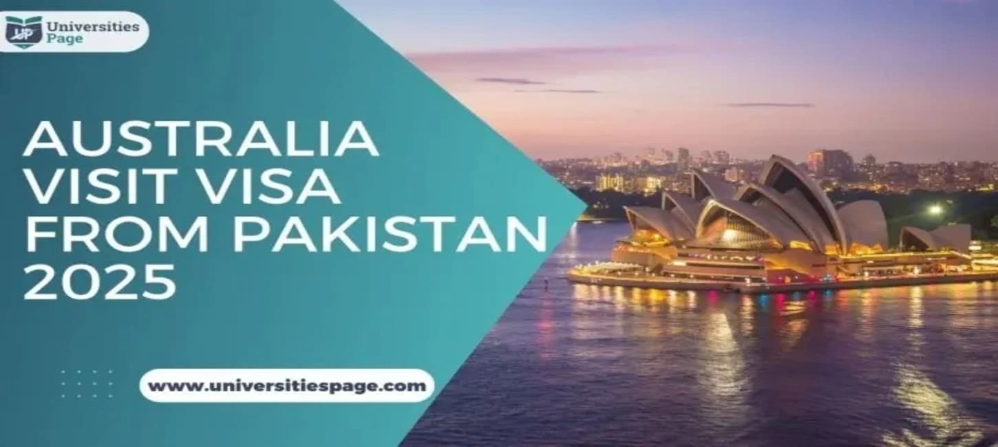 Australia Visit Visa From Pakistan 2025
