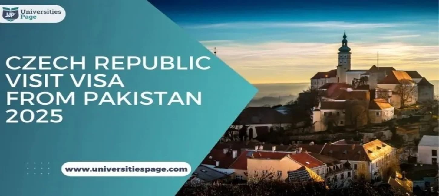 Czech Republic Visit Visa from Pakistan 2025
