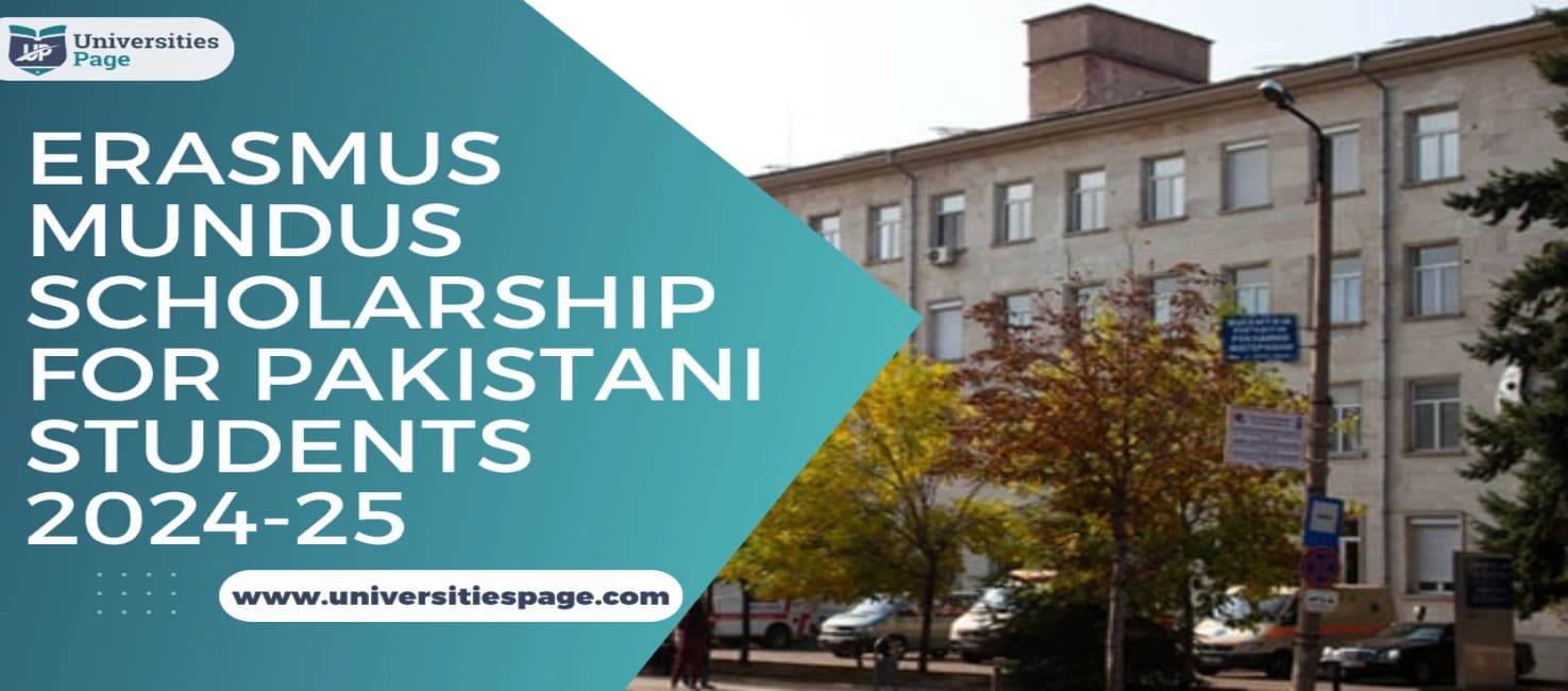 Erasmus Mundus Scholarship for Pakistani Students 2024-25