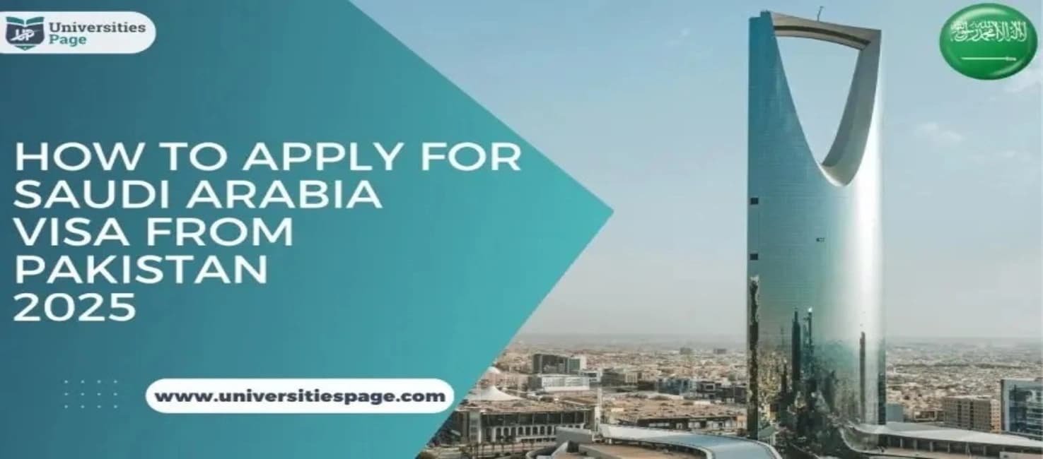 How to Apply for Saudi Arabia Visa from Pakistan 2025