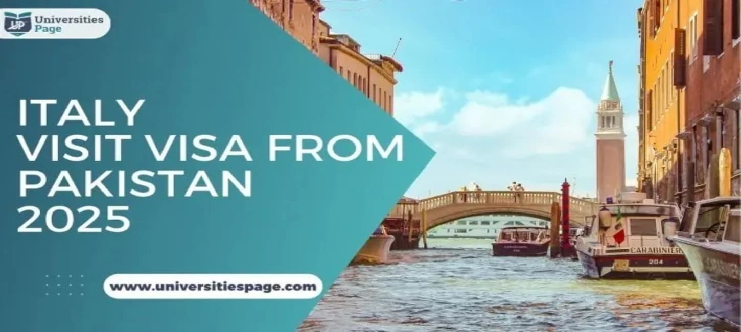 Italy Visit Visa From Pakistan 2025