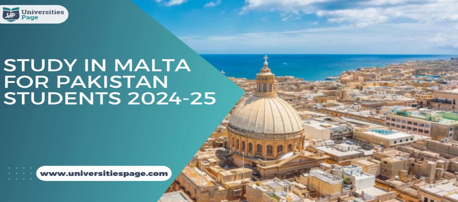 Study in Malta For Pakistan students 2024-25