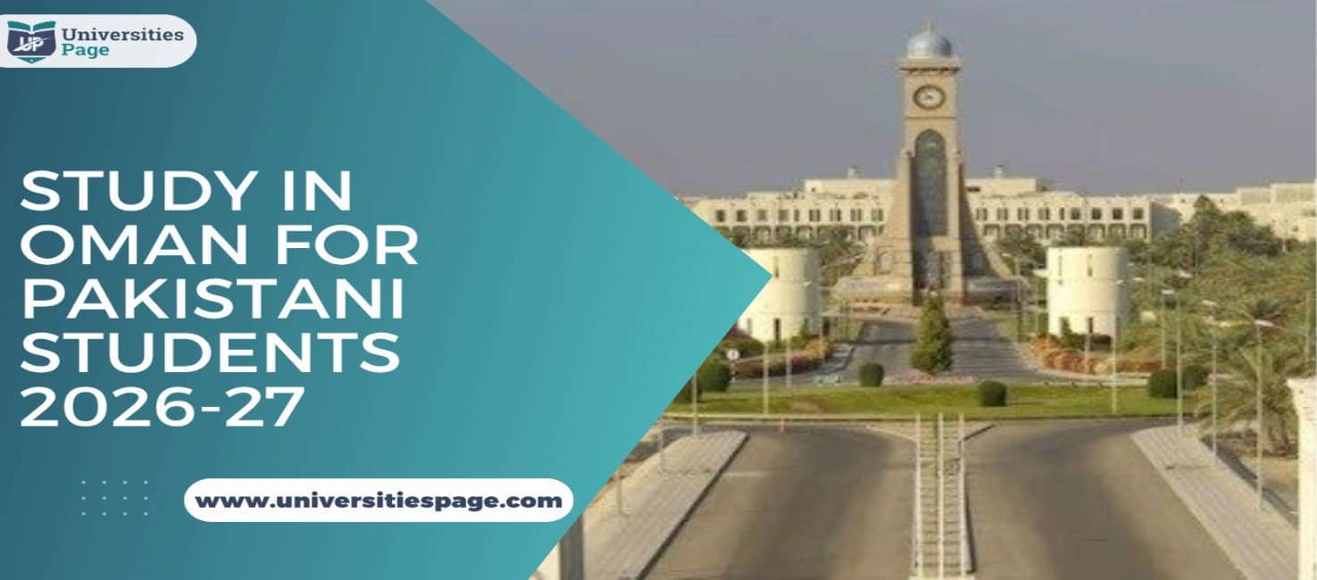 Study in Oman for Pakistani Students 2026-27
