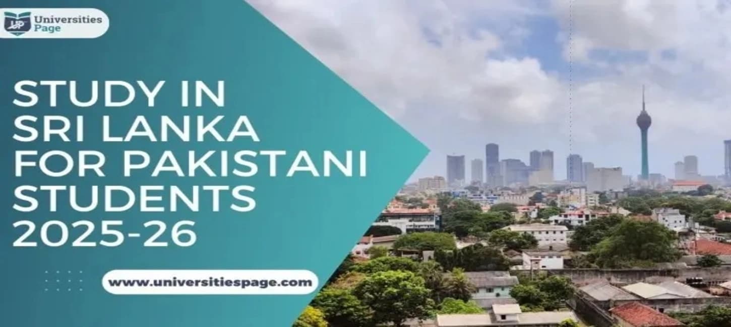 Study in Sri Lanka for Pakistani Students 2025-26