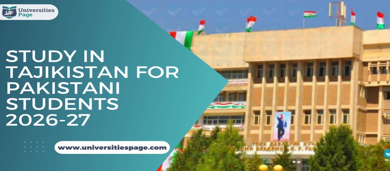 Study in Tajikistan for Pakistani Students 2026-27