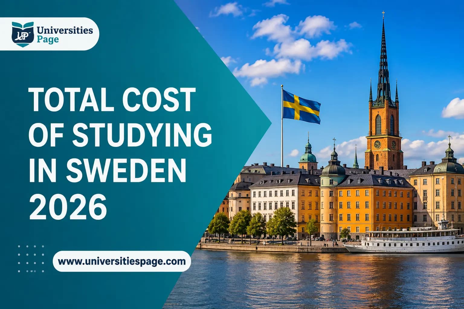 Discover the Total Cost of Studying in Sweden in 2026
