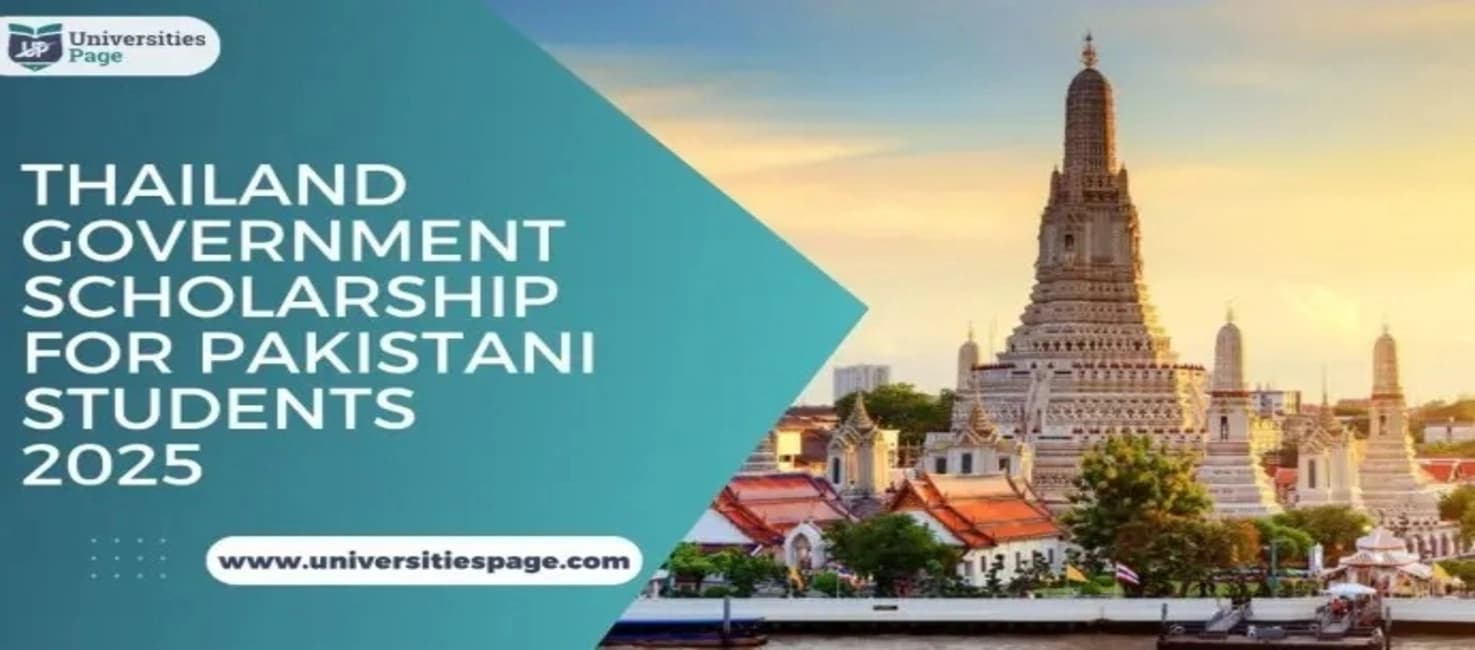 Thailand Government Scholarship for Pakistani Students 2025