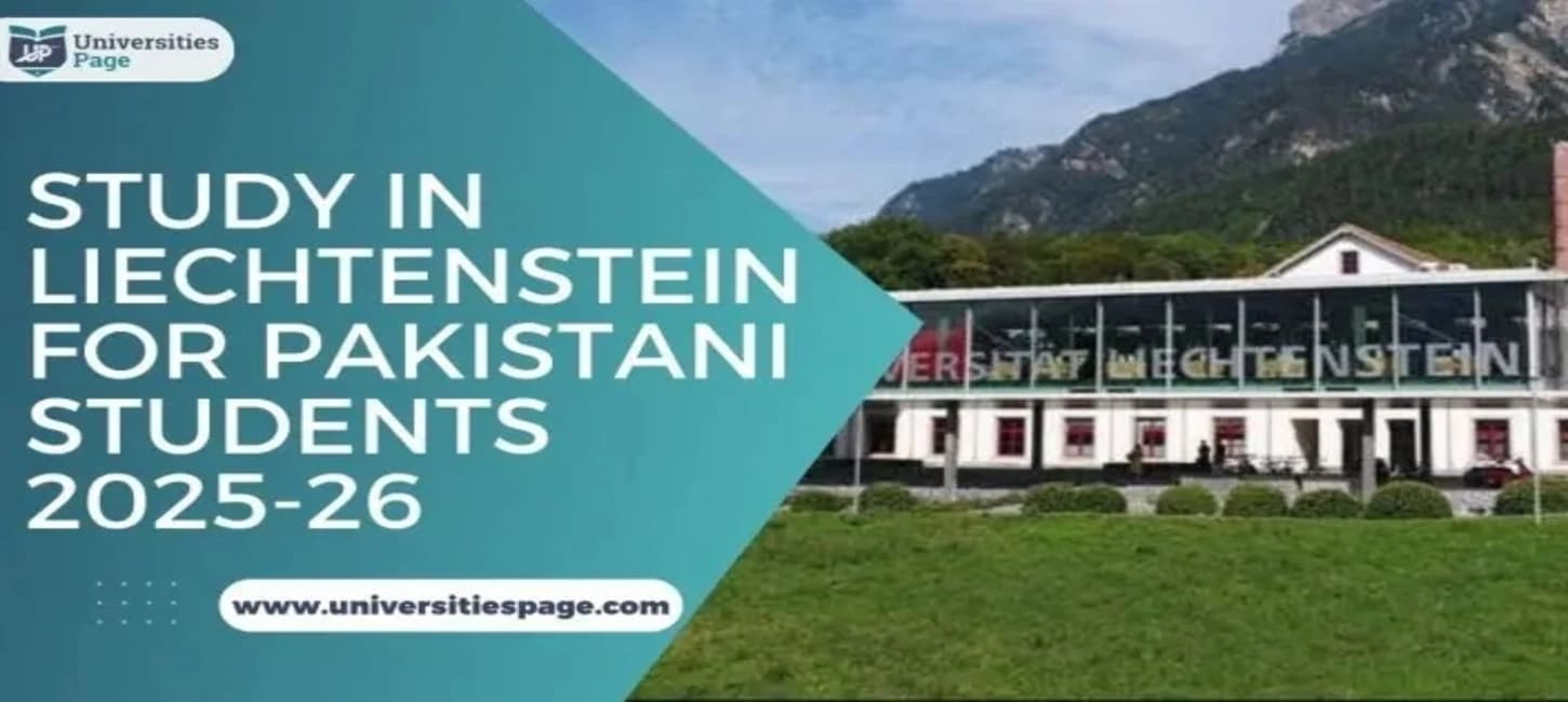 Study in Liechtenstein for Pakistani Students 2025-26