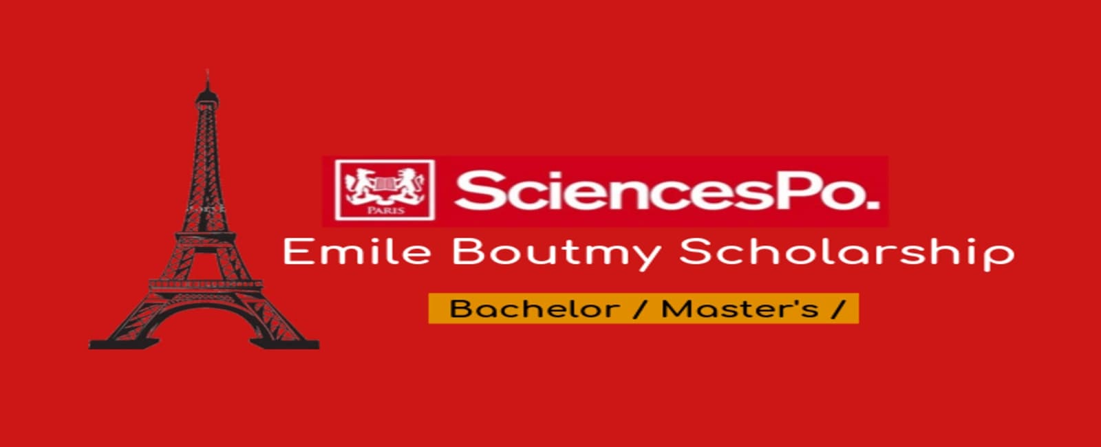 Émile Boutmy Scholarship in France for Pakistani Students