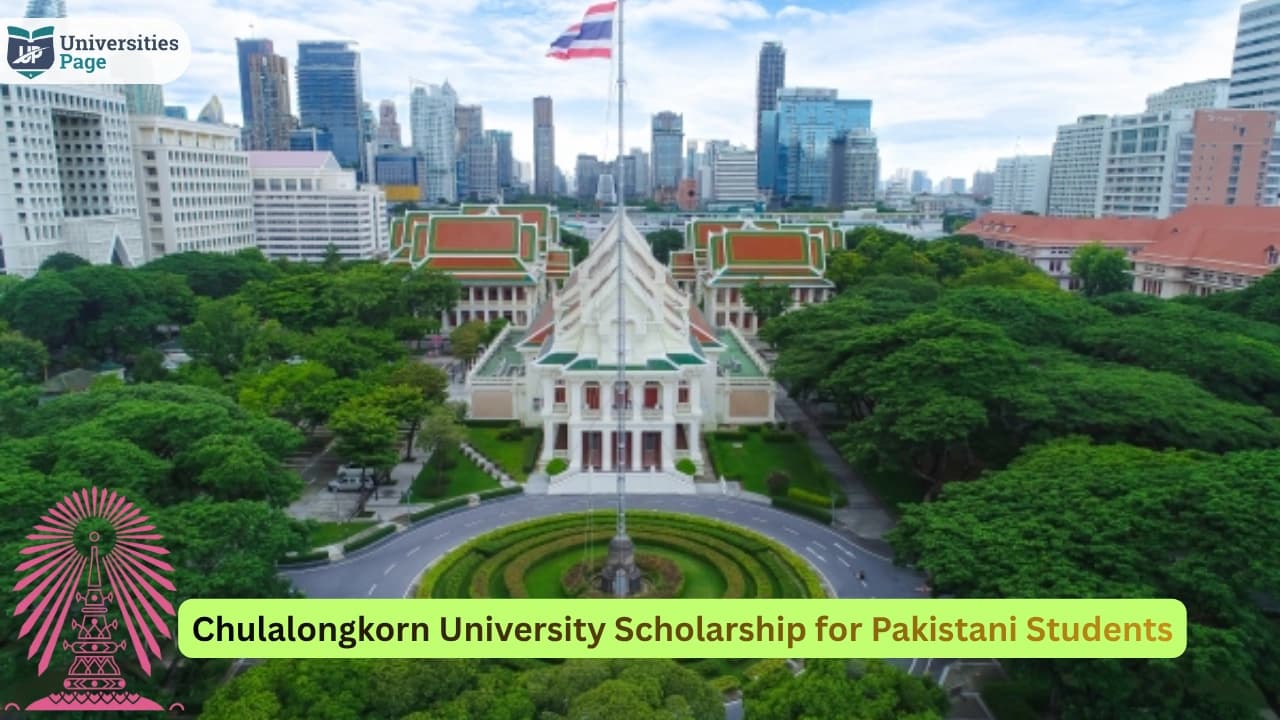 Chulalongkorn University Scholarship for Pakistani Students