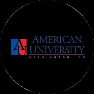 American University logo