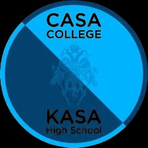 CASA College and KASA High School logo